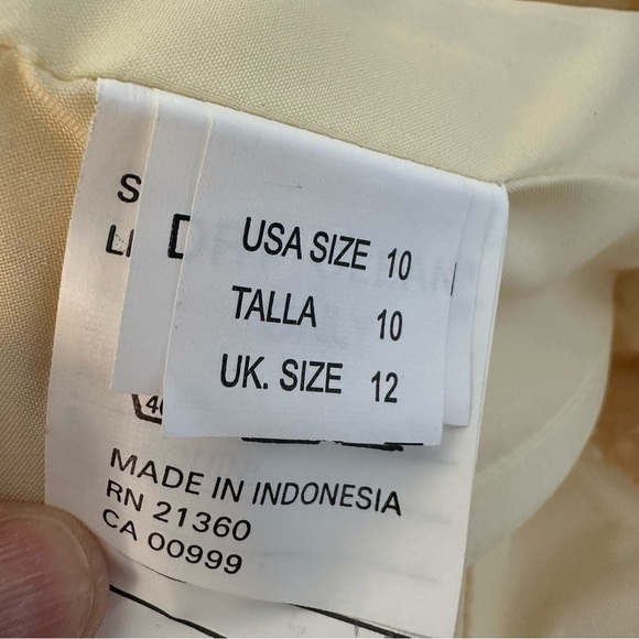 Mori Lee Madeline Gardner Lace Bridesmaid Prom Dress Strapless Women Sz 10 - Picture 7 of 13